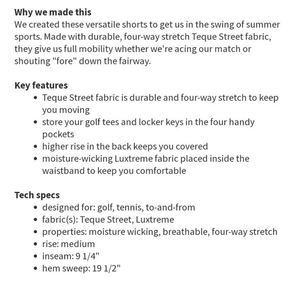 Lululemon Club Shorts size 6 - Picture 3 of 8